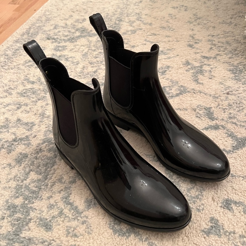 Sam Edelman Tinsley Gloss Rain Booties - Picture 3 of 7